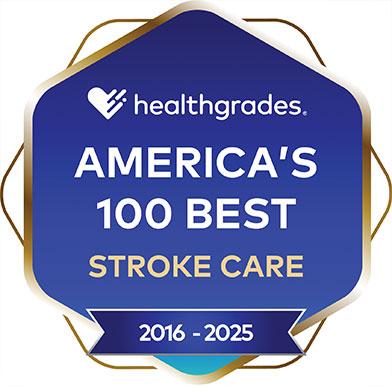 Healthgrades. America‘s 100 Best Stroke Care.