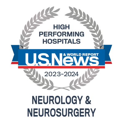 High Performance Hospitals U.S. News 2023-2024 Neurology & Neurosrgery